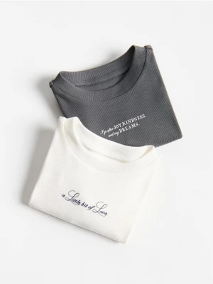 Obrázek produktu Reserved - GIRLS` T-SHIRT - krémová