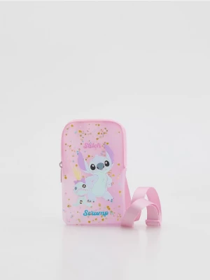 Obrázek produktu Reserved - Gumová taška Lilo & Stitch - pastelově růžová