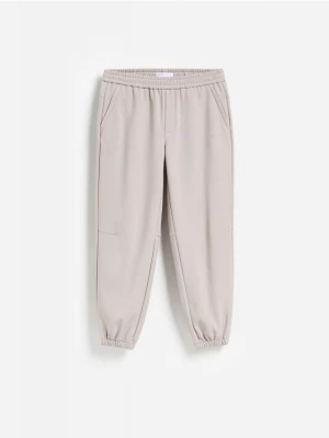Obrázek produktu Reserved - Jogger kalhoty s fleecem - béžová