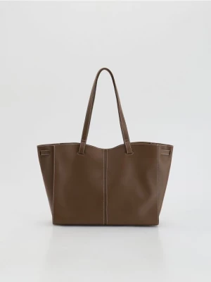 Obrázek produktu Reserved - Kabelka shopper - béžová