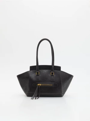 Obrázek produktu Reserved - Kabelka shopper - tmavě hnědá