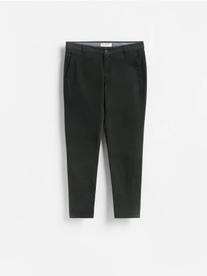 Obrázek produktu Reserved - Kalhoty chino slim fit - ocelově zelená
