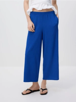 Obrázek produktu Reserved - Kalhoty culotte - tmavomodrá