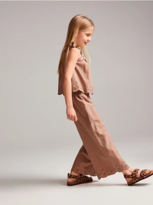 Obrázek produktu Reserved - Kalhoty culottes - kávová