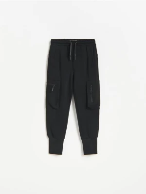 Obrázek produktu Reserved - Kalhoty jogger cargo - černý
