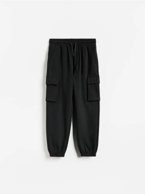 Obrázek produktu Reserved - Kalhoty jogger cargo - černý