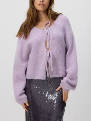 Obrázek produktu Reserved - Kardigan s příměsí vlny z alpaky - levandulová