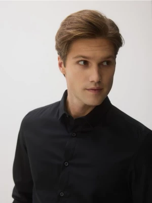 Obrázek produktu Reserved - Košile slim fit s vysokým podílem bavlny - černý