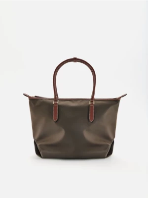 Obrázek produktu Reserved - Látková shopper taška - pudrově zelená