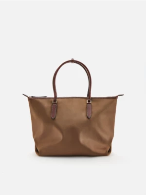 Obrázek produktu Reserved - Látková shopper taška - zlatavá hnědá