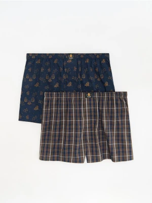 Obrázek produktu Reserved - Loose boxerky 2 pack - tmavomodrá