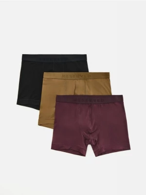 Obrázek produktu Reserved - Dlouhé boxerky s lyocellem 3 pack - černý