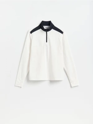 Obrázek produktu Reserved - Mikina se stojáčkem - bílá