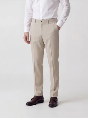 Obrázek produktu Reserved - Oblekové kalhoty slim fit - béžová