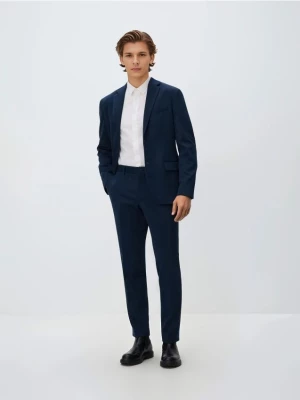 Obrázek produktu Reserved - Oblekové kalhoty slim fit - tmavomodrá