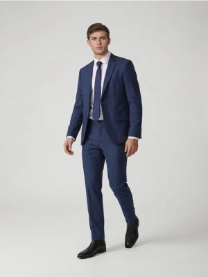 Obrázek produktu Reserved - Oblekové kalhoty slim fit - tmavomodrá