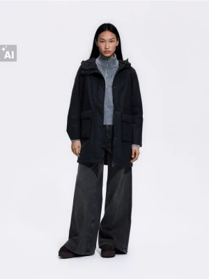 Obrázek produktu Reserved - Parka s kapucí - černý