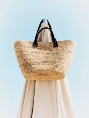 Obrázek produktu Reserved - Pletená handmade kabelka - černý