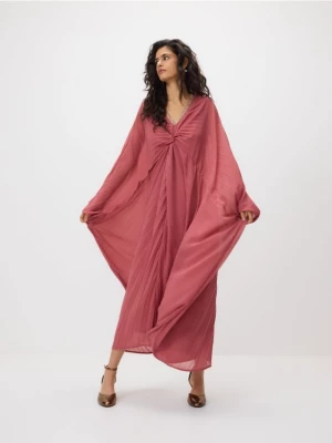 Obrázek produktu Reserved - Plisované kimono šaty - růžová