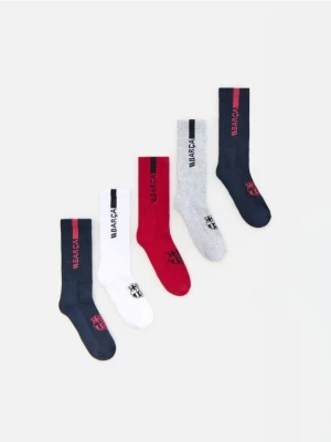 Obrázek produktu Reserved - Ponožky FC Barcelona 5 pack - tmavomodrá