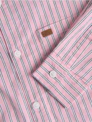 Obrázek produktu Reserved - Proužkovaná oversize košile - růžová