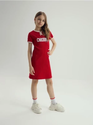 Obrázek produktu Reserved - Proužkované šaty - červená
