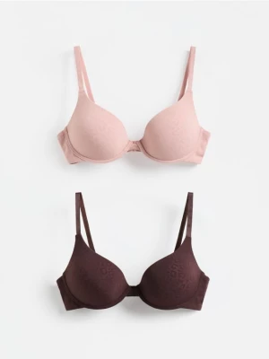 Obrázek produktu Reserved - Sada 2 push-up podprsenek - pudrově růžová
