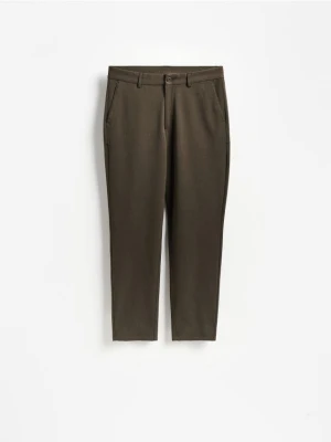 Obrázek produktu Reserved - Slim chino kalhoty - tmavě hnědá