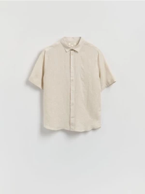 Obrázek produktu Reserved - Slim fit lněná košile - béžová