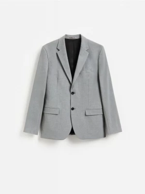 Obrázek produktu Reserved - Slim fit sako s viskózou - tmavě šedá