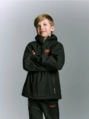 Obrázek produktu Reserved - Softshellová bunda FC Barcelona - černý
