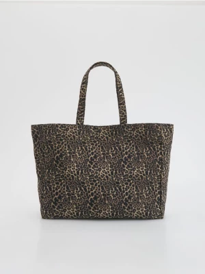 Obrázek produktu Reserved - Taška shopper - tmavě hnědá