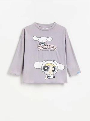 Obrázek produktu Reserved - Tričko Hello Kitty and Friends x The Powerpuff Girls - levandulová