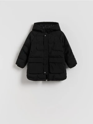 Obrázek produktu Reserved - Zateplená parka s kapucí - černý
