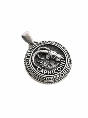 Obrázek produktu REYTEL Přívěsek 'CAPRICORN. MEMENTO MORi' stříbrná
