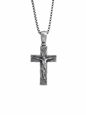 Obrázek produktu REYTEL Přívěsek 'CHRIST CRUCIFIX. SALVATION' stříbrná
