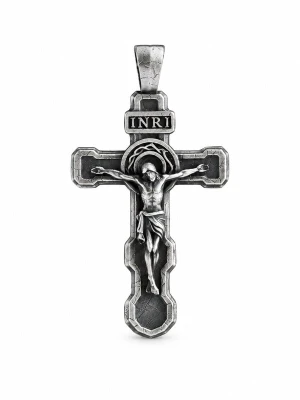 Obrázek produktu REYTEL Přívěsek 'FILIUS UNIGENITUS DEI. INRI' stříbrná