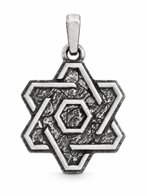 Obrázek produktu REYTEL Přívěsek 'STAR OF DAVID' stříbrná