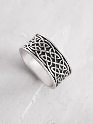 Obrázek produktu REYTEL Prsten 'CELTIC KNOT' stříbrná
