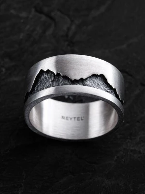 Obrázek produktu REYTEL Prsten 'MOUNTAINS' stříbrná