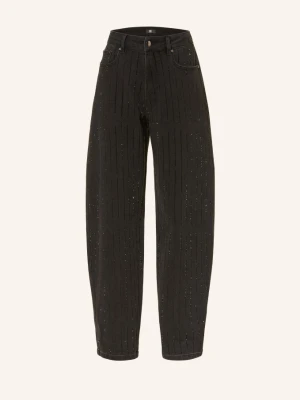 Obrázek produktu Riani Barrel Džíny S Ozdobnými Kamínky 999 black