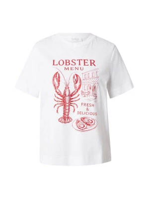 Obrázek produktu Rich & Royal Tričko 'Lobster' červená třešeň / bílá