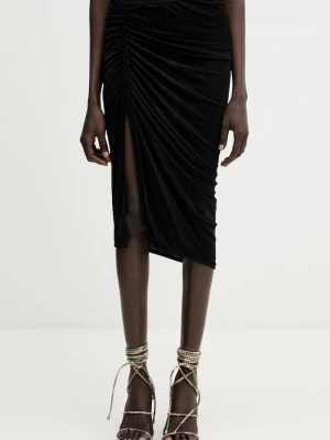 Obrázek produktu Rick Owens Lilies asymetrická sukně z viskózy černá