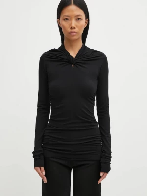 Obrázek produktu Rick Owens Lilies Halenka s kašmírem Rick Owens Lilies Kairo černá
