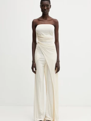 Obrázek produktu Rick Owens Lilies halenka s odhalenými rameny dámská z viskózy béžová