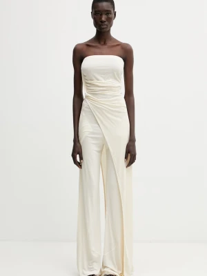 Obrázek produktu Rick Owens Lilies halenka s odhalenými rameny dámská z viskózy béžová