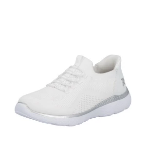 Obrázek produktu Rieker Sport Slip on boty 'M5066' stříbrná / bílá