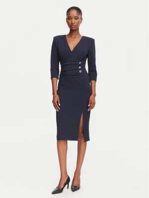 Obrázek produktu Rinascimento Koktejlové šaty CFC0020495002 Tmavomodrá Slim Fit