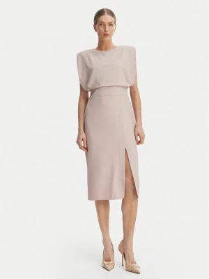Obrázek produktu Rinascimento Koktejlové šaty CFC0127570003 Béžová Slim Fit