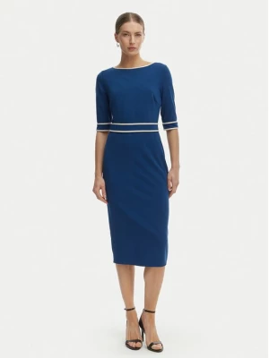 Obrázek produktu Rinascimento Koktejlové šaty CFC0127991003 Modrá Slim Fit